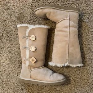 Ugg Bailey button triplet boots